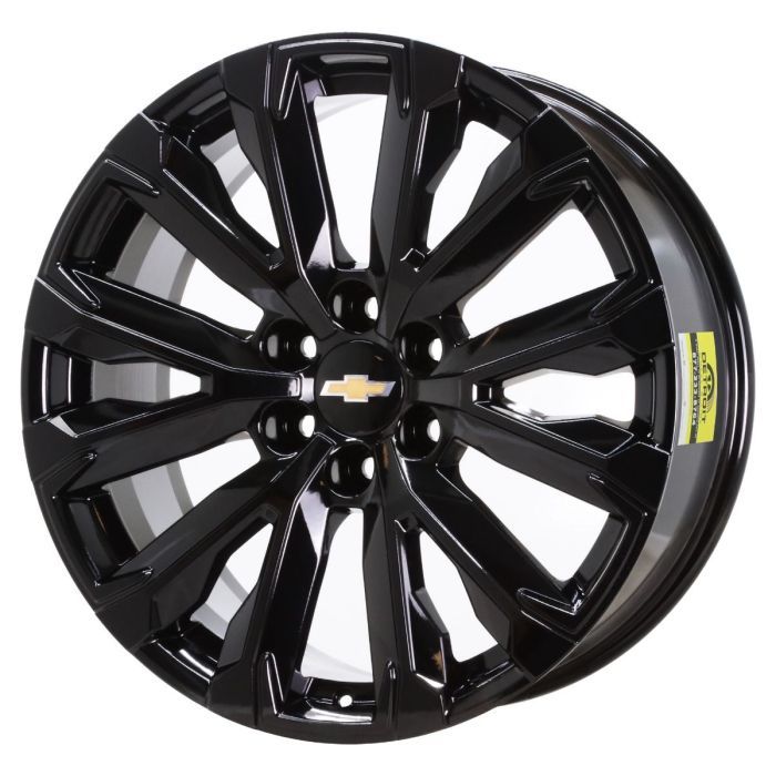 Chevrolet Tahoe Wheel Rim Gloss Black ALYGV095 Stock Factory OEM Replacement