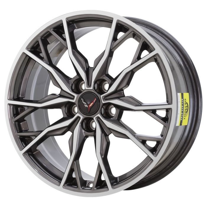 Chevrolet Corvette Wheel Rim Machined Grey ALYGZ037 (R) Stock Factory OEM Replacement