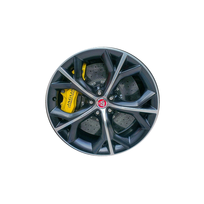 Jaguar F-TYPE Wheel Rim Polish Black 59919 (R) Stock Factory OEM Replacement