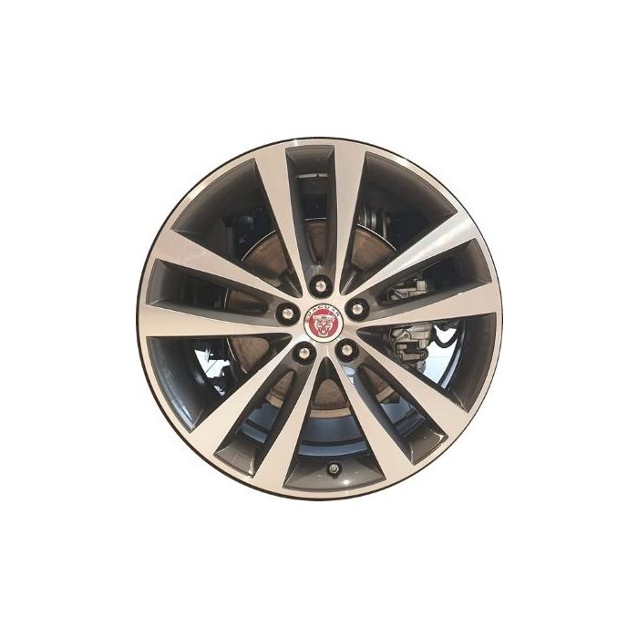 Jaguar XE Wheel Rim Machined Grey 59957 (F) Stock Factory OEM Replacement