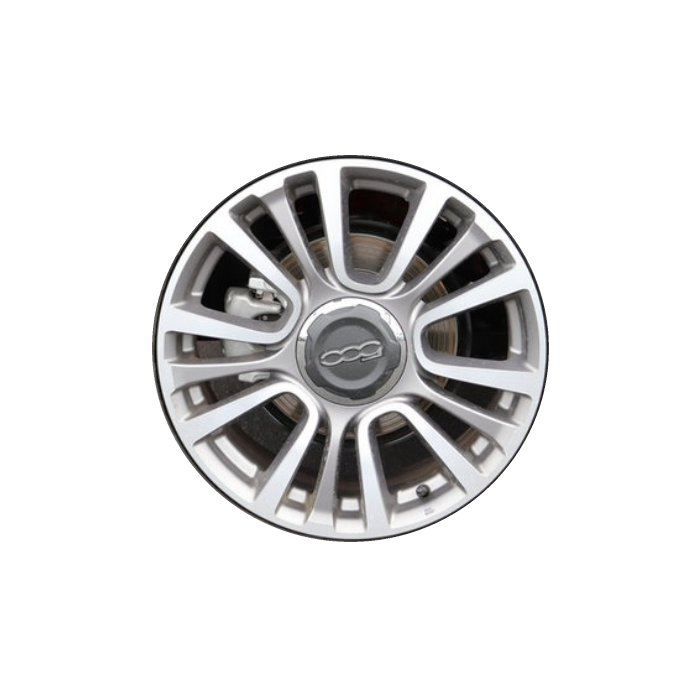 Fiat 500l Wheel Rim Machined Grey 61690 Stock Factory OEM Replacement