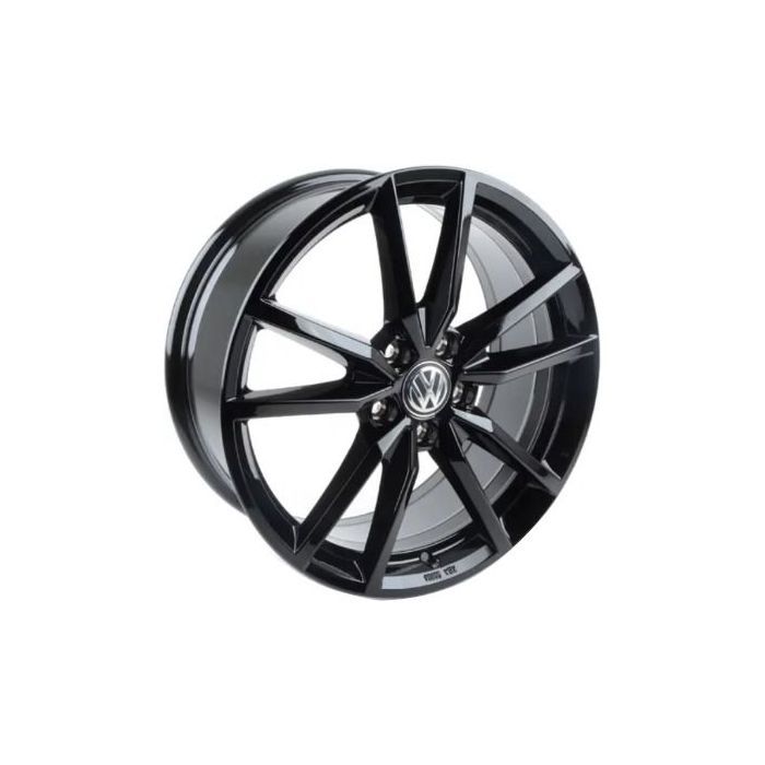 Volkswagen Golf Wheel Rim Gloss Black 70055 Stock Factory OEM Replacement