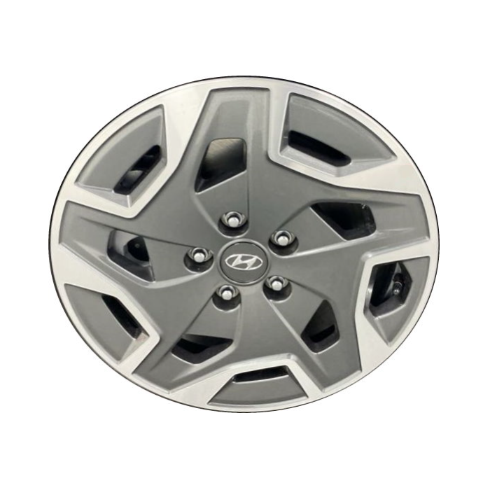 Hyundai Santa Fe Wheel Rim Machined Grey 70669 Stock Factory OEM Replacement