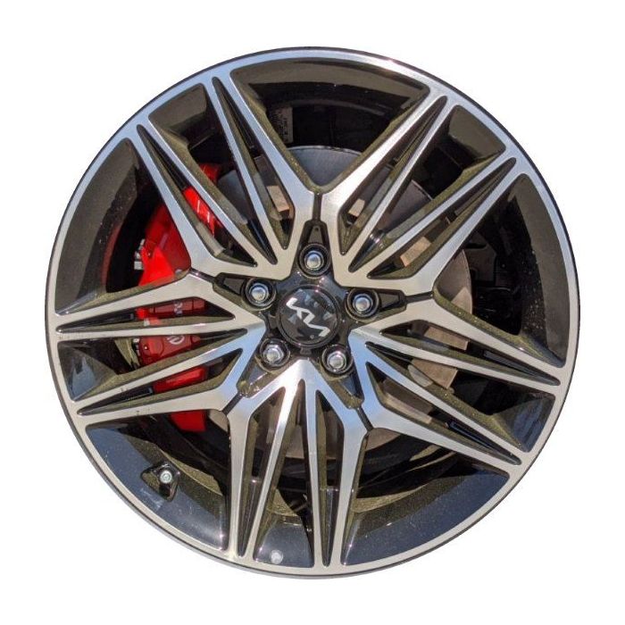 Kia Stinger Wheel Rim Machined Black 70721 (F) Stock Factory OEM Replacement