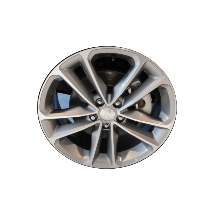 Hyundai Santa Fe Wheel Rim Machined Grey 70911 Stock Factory OEM Replacement