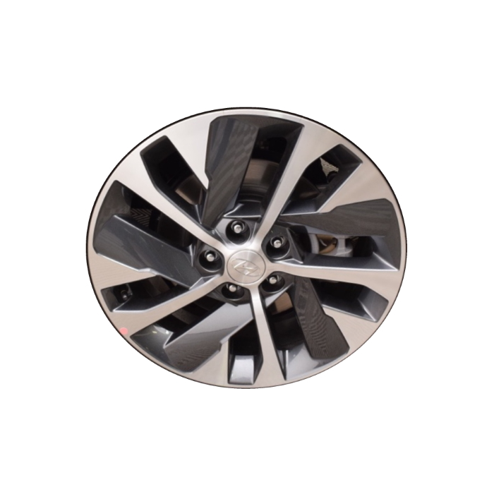 Hyundai Palisade Wheel Rim Machined Grey 70976 Stock Factory OEM Replacement