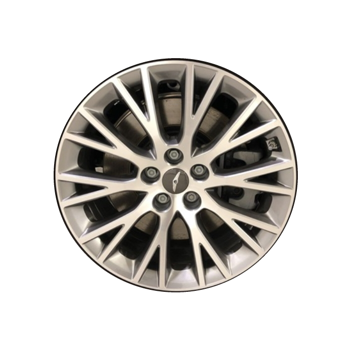 Genesis GV80 Wheel Rim Machined Grey 71023 Stock Factory OEM Replacement