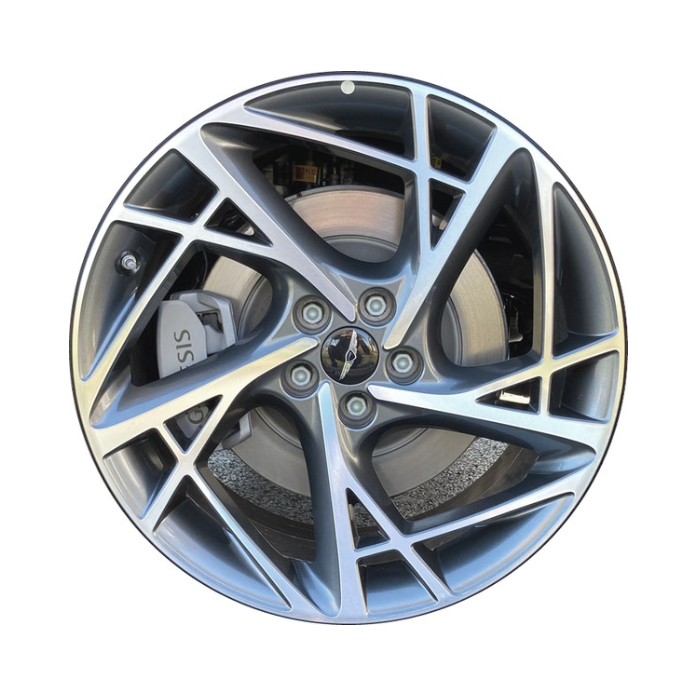 Genesis G90 Wheel Rim Machined Grey 71050 (F) Stock Factory OEM Replacement