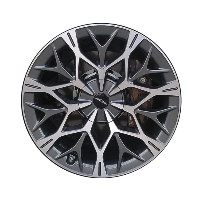 Genesis G90 Wheel Rim Machined Grey 71052 (F) Stock Factory OEM Replacement