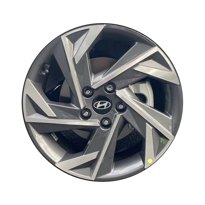 Hyundai Elantra Wheel Rim Machined Grey 71067 Stock Factory OEM Replacement