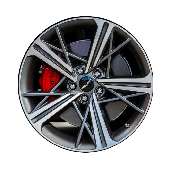Genesis G70 Wheel Rim Machined Grey 71087 (R) Stock Factory OEM Replacement