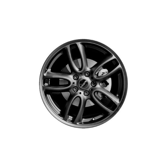 Mini Countryman Wheel Rim Gloss Black 71481 Stock Factory OEM Replacement