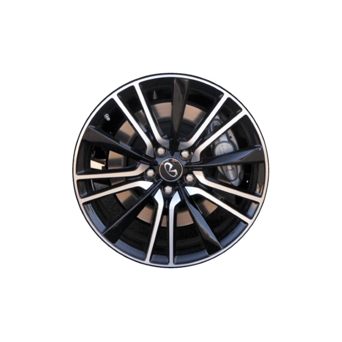 Infiniti Q60 Wheel Rim Machined Black 73802 Stock Factory OEM Replacement