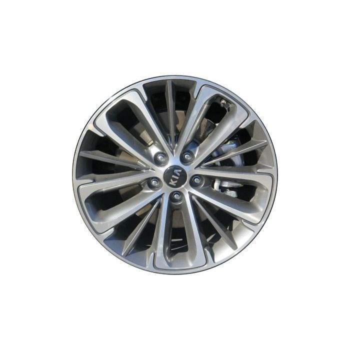 Kia Cadenza Wheel Rim Machined Grey 74756 Stock Factory OEM Replacement