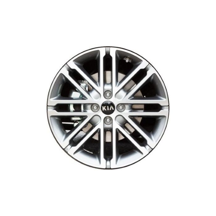 Kia Rio Wheel Rim Machined Grey 74777 Stock Factory OEM Replacement