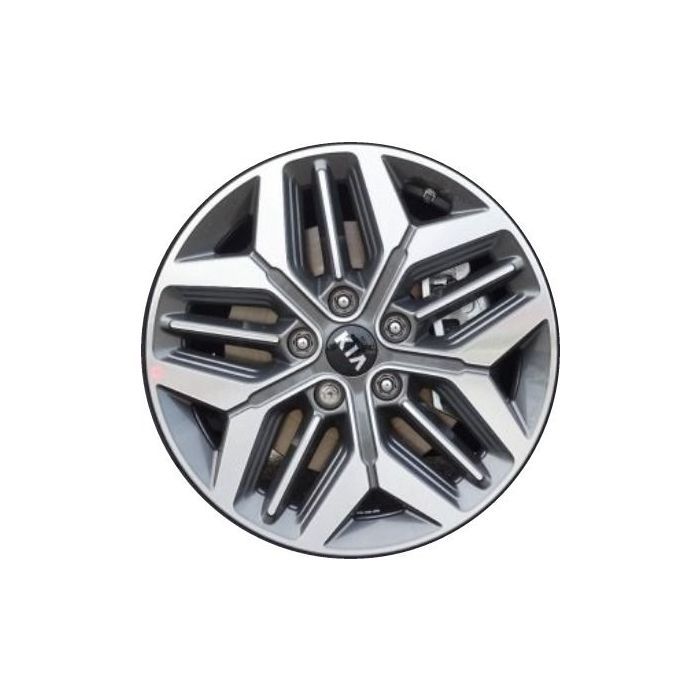 Kia Optima Wheel Rim Machined Grey 74811 Stock Factory OEM Replacement