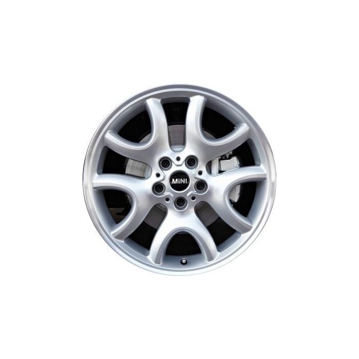 Mini Countryman Wheel Rim Machine Lip Silver 86071 Stock Factory OEM Replacement
