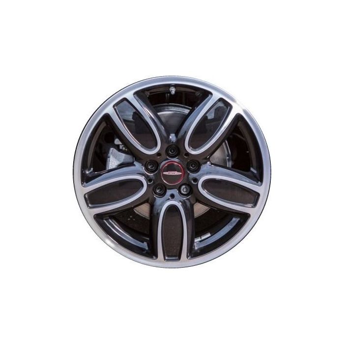 Mini Cooper Wheel Rim Machine Black 86240 Stock Factory OEM Replacement
