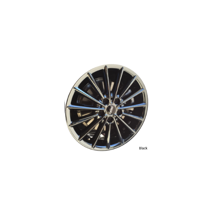 Mini Cooper Wheel Rim Gloss Black 86254 Stock Factory OEM Replacement