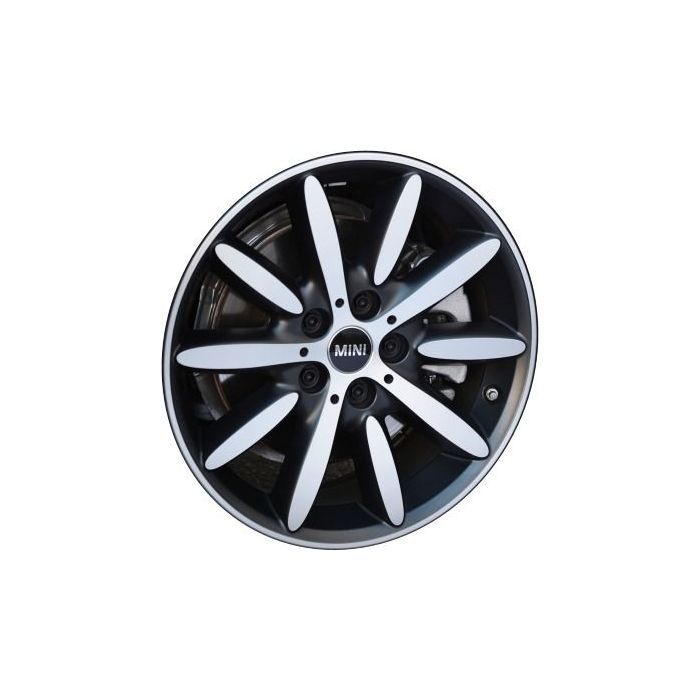 Mini Cooper Wheel Rim Machine Black 86318 Stock Factory OEM Replacement