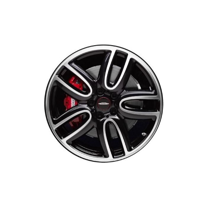 Mini Countryman Wheel Rim Machine Black 86398 Stock Factory OEM Replacement