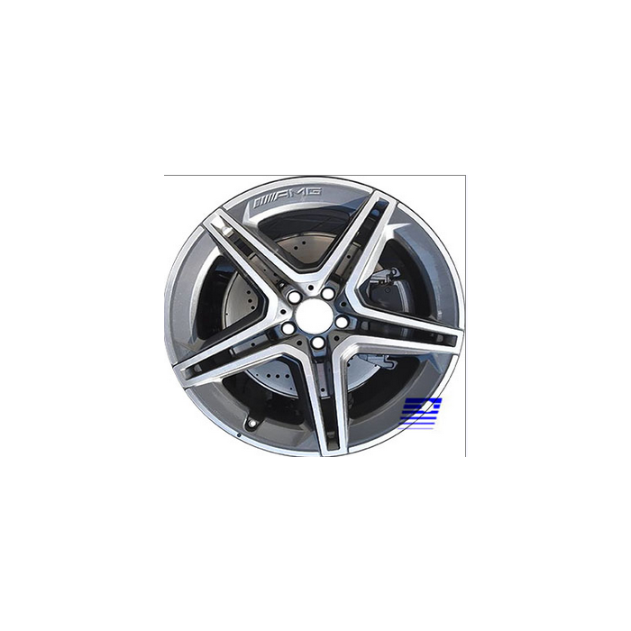 Mercedes-Benz GLS580 Wheel Rim Machined Black 85813 (R) Stock Factory OEM Replacement