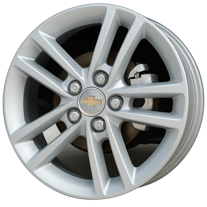 Chevrolet Impala Wheel Rim Machined Silver 5333 Stock Factory OEM Replacement