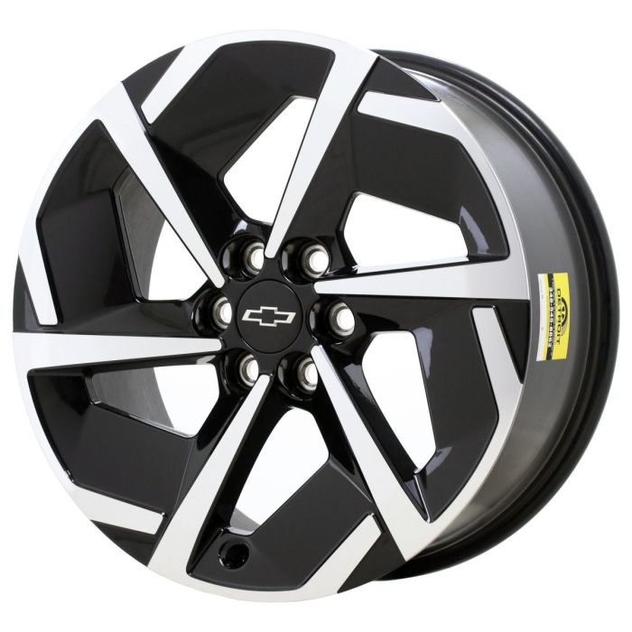 Chevrolet Equinox EV Wheel Rim Machined Black ALY95947 Stock Factory OEM Replacement
