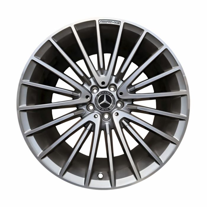 Mercedes-Benz S500 Wheel Rim Machined Grey 65606 (R) Stock Factory OEM Replacement