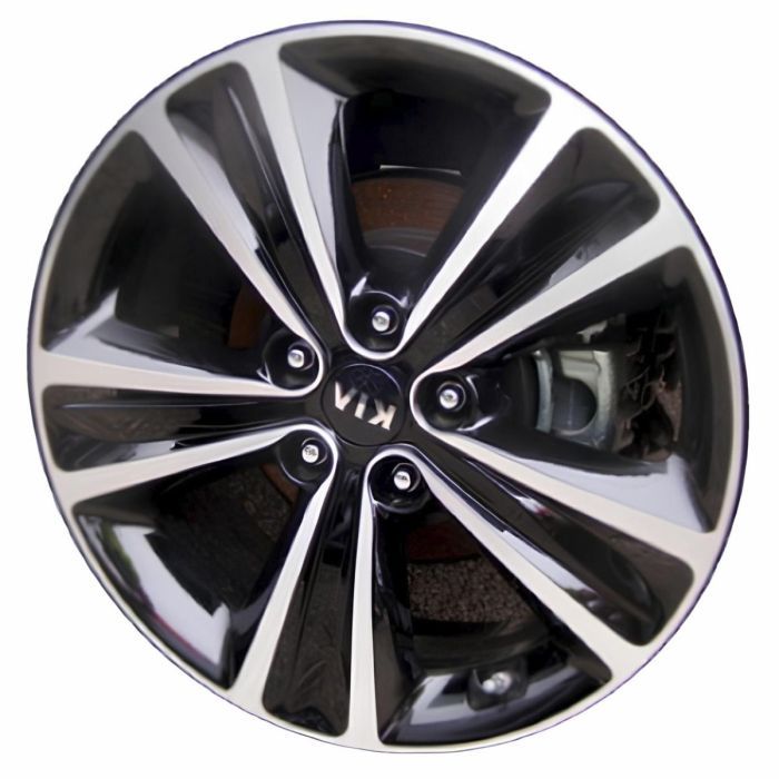 Kia Sportage Wheel Rim Machined Black 74698 Stock Factory OEM Replacement