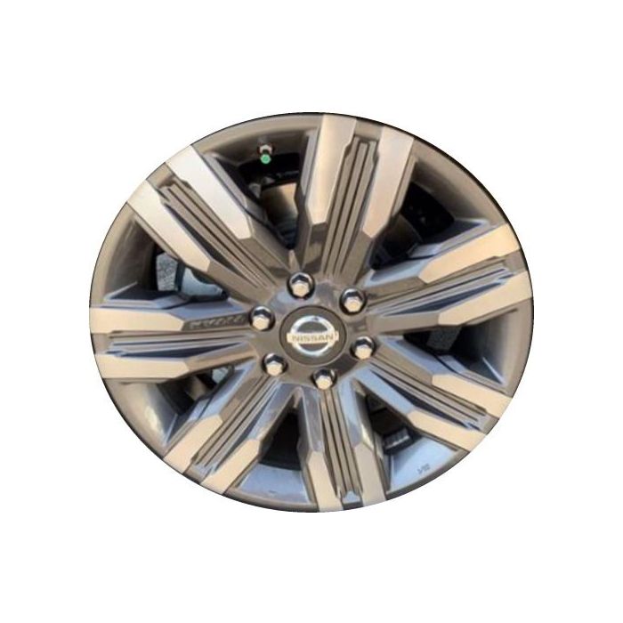 Nissan Titan XD Wheel Rim Machined Grey ALYNQ025 Stock Factory OEM Replacement