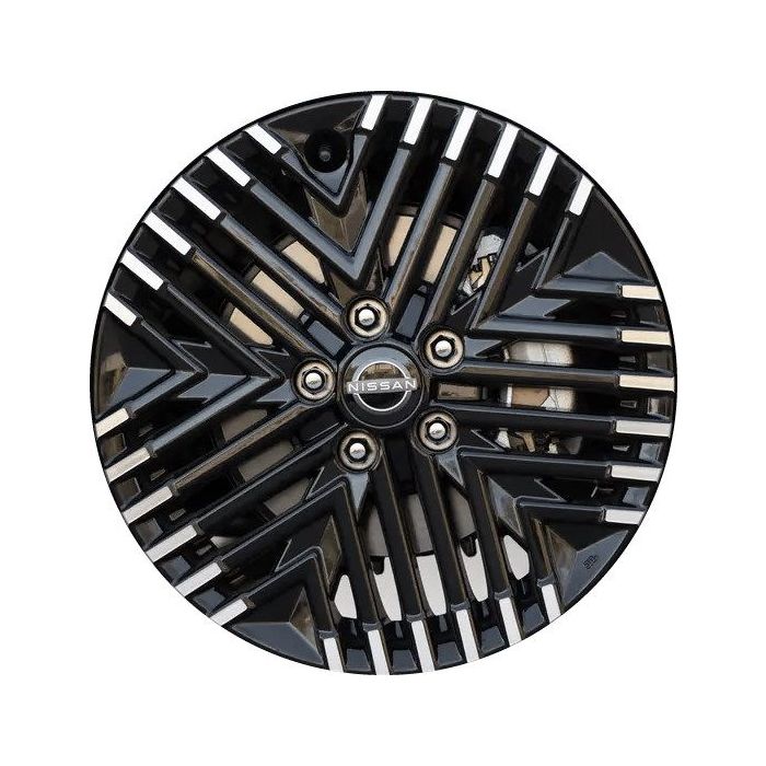 Nissan Leaf Wheel Rim Machined Black ALYNQ037 Stock Factory OEM Replacement