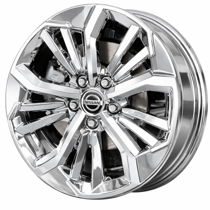 Nissan Altima Wheel Rim PVD Bright Chrome ALYNQ040 Stock Factory OEM Replacement