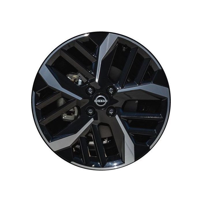 Nissan Versa Wheel Rim Machined Black ALYNQ053 Stock Factory OEM Replacement