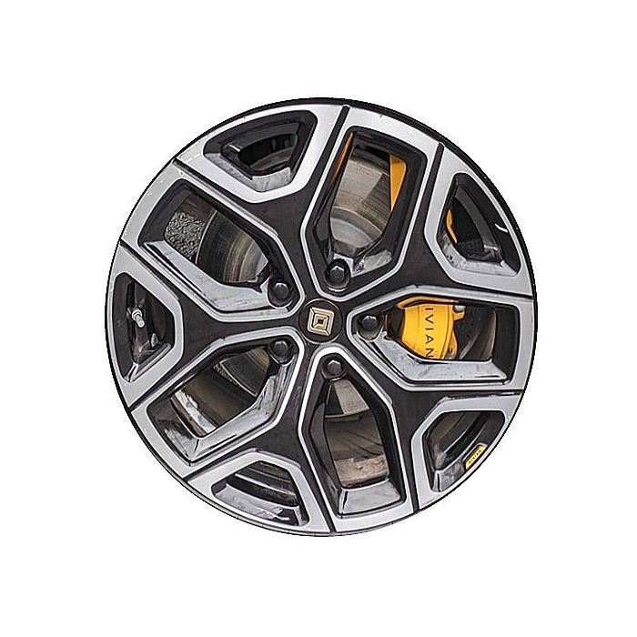 Rivian R1S Wheel Rim Machined Black ALYRI010 Stock Factory OEM Replacement