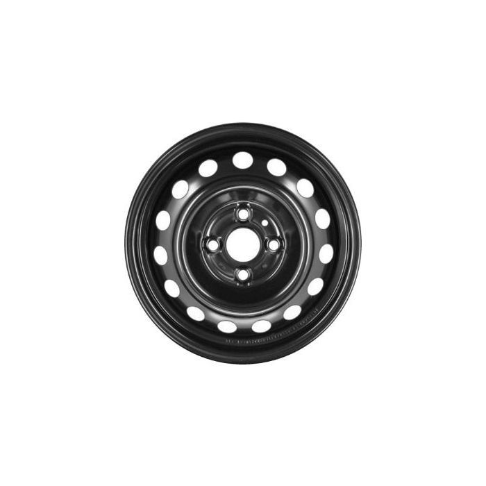 Hyundai Accent Wheel Rim Black Steel 70722 Stock Factory OEM Replacement