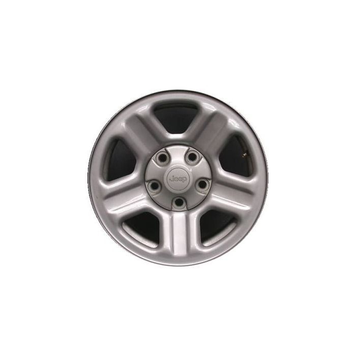 Jeep Wrangler Wheel Rim Silver Steel 9072 Stock Factory OEM Replacement