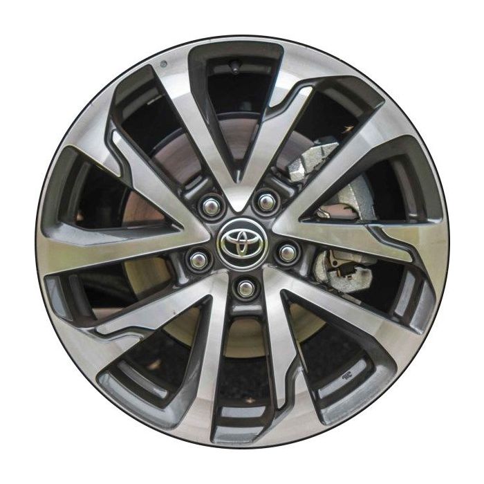 Toyota Corolla Cross Wheel Rim Machined Grey ALYTW079 Stock Factory OEM Replacement