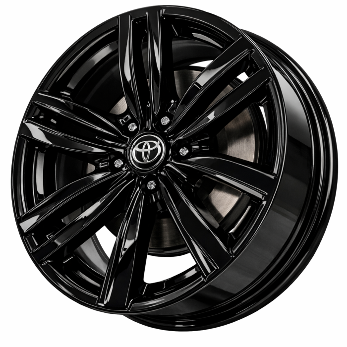 Toyota Crown Wheel Rim Gloss Black ALYTX012 Stock Factory OEM Replacement