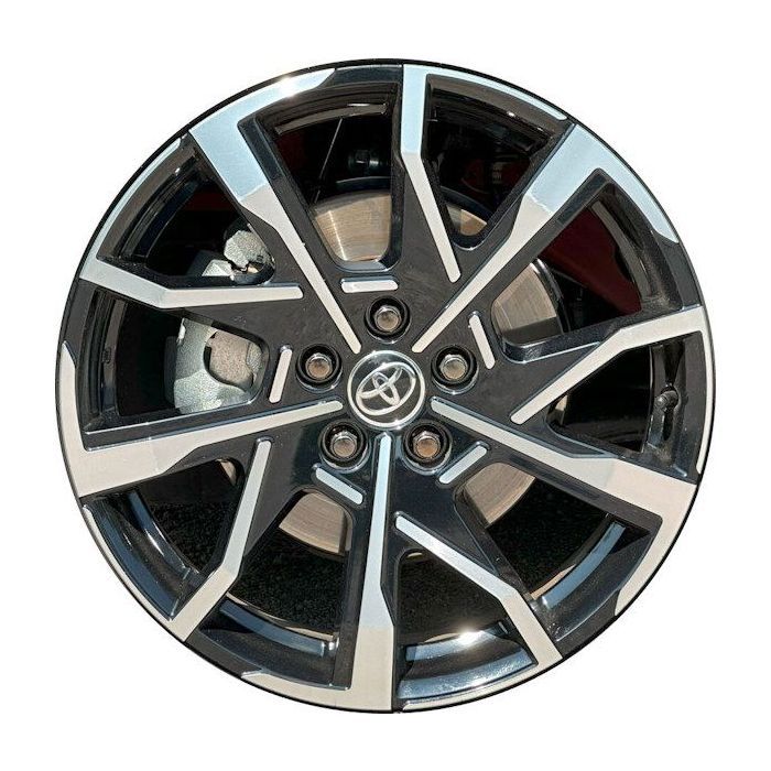 Toyota Prius Wheel Rim Machined Black ALYTX036 Stock Factory OEM Replacement