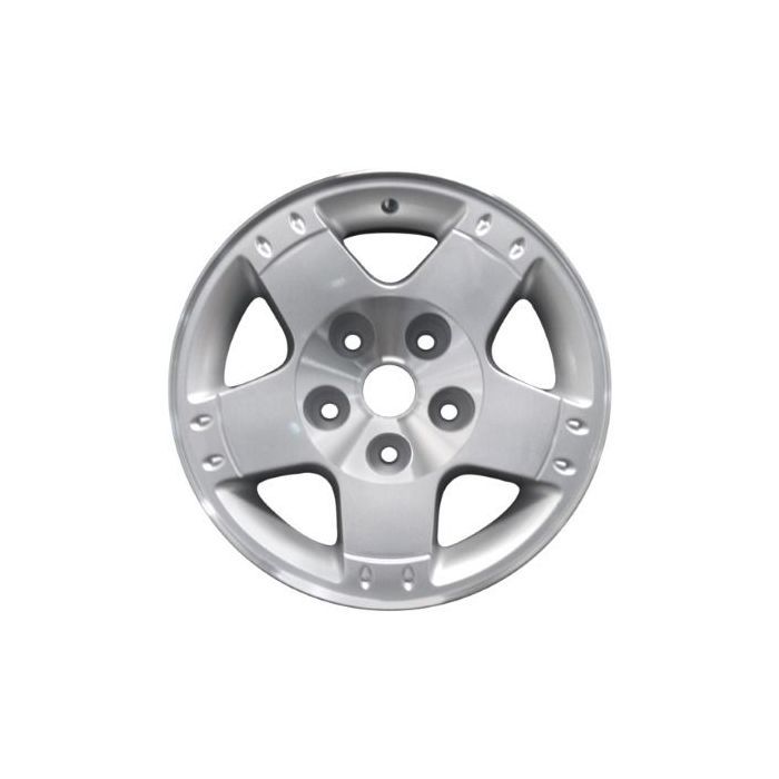 Dodge Ram 1500 Wheel Rim Machined Lip Silver 2164 Stock Factory OEM Replacement