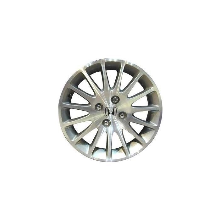 Honda Civic Wheel Rim Machined Silver 63874 Stock Factory OEM Replacement