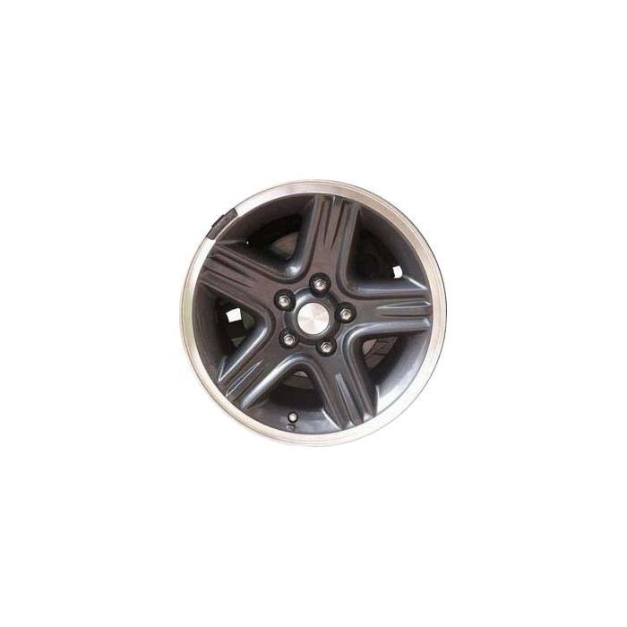 Jeep Liberty Wheel Rim Machined Lip Grey 9049 Stock Factory OEM Replacement