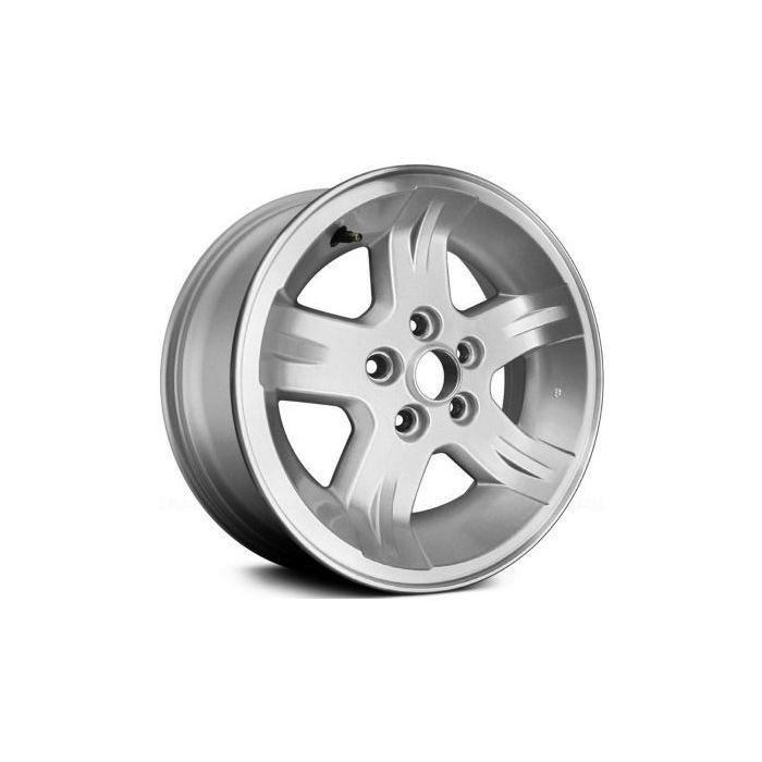 Jeep Wrangler Wheel Rim Machined Lip Silver 9050 Stock Factory OEM Replacement