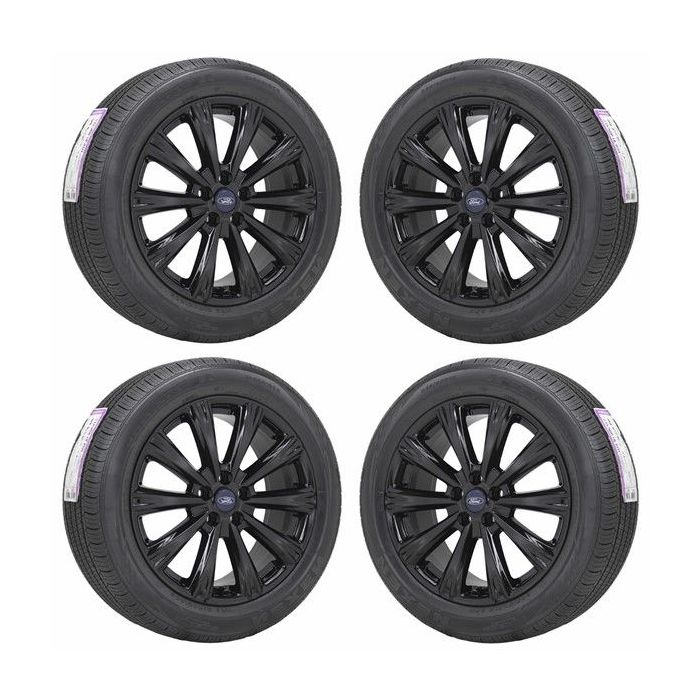 Ford Escape Wheel and Tire Sets-Wheel and Tire Packages-Wheel & Tire Sets-Wheel & Tire Packages-Wheel and Rim Sets-Wheel and Rim Packages-Wheel & Rim Sets -Wheel & Rim Packages Gloss Black 10110
