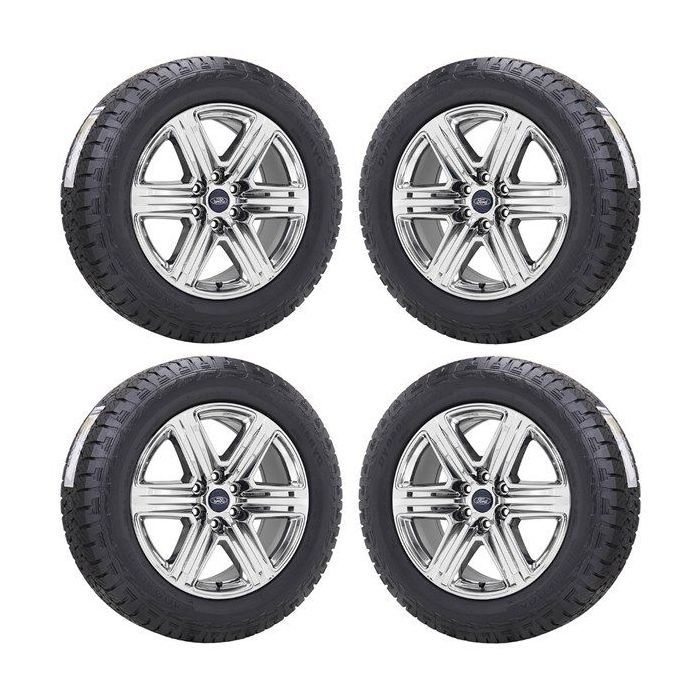 Ford F-150 Wheel and Tire Sets-Wheel and Tire Packages-Wheel & Tire Sets-Wheel & Tire Packages-Wheel and Rim Sets-Wheel and Rim Packages-Wheel & Rim Sets -Wheel & Rim Packages PVD Bright Chrome 10172