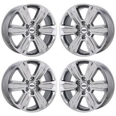 FORD F150 wheel rim PVD BRIGHT CHROME 10004 stock factory oem replacement