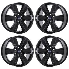 FORD F150 wheel rim GLOSS BLACK 10004 stock factory oem replacement