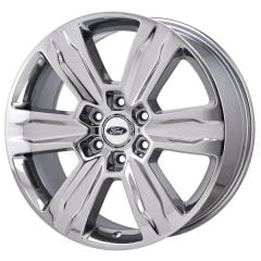 FORD F150 wheel rim PVD BRIGHT CHROME 10004 stock factory oem replacement