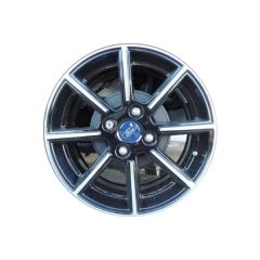 FORD FIESTA wheel rim MACHINED BLACK 10008 stock factory oem replacement